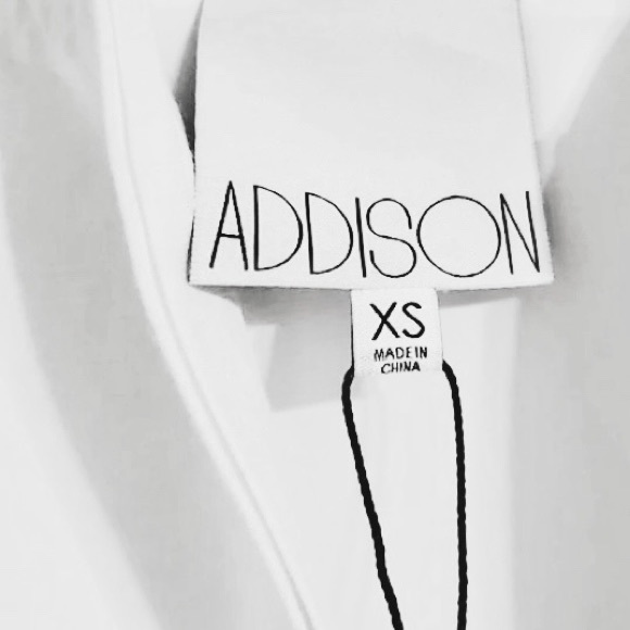 ADDISON Wyton A-Line Racerback V-Neck Light Wash Chambray Dress - Picture 12 of 14